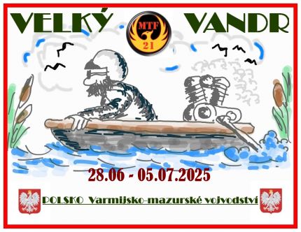 250628 >>>>Velký Vandr 2025, tentokrát na severu -- 28.06.-05.07.2025